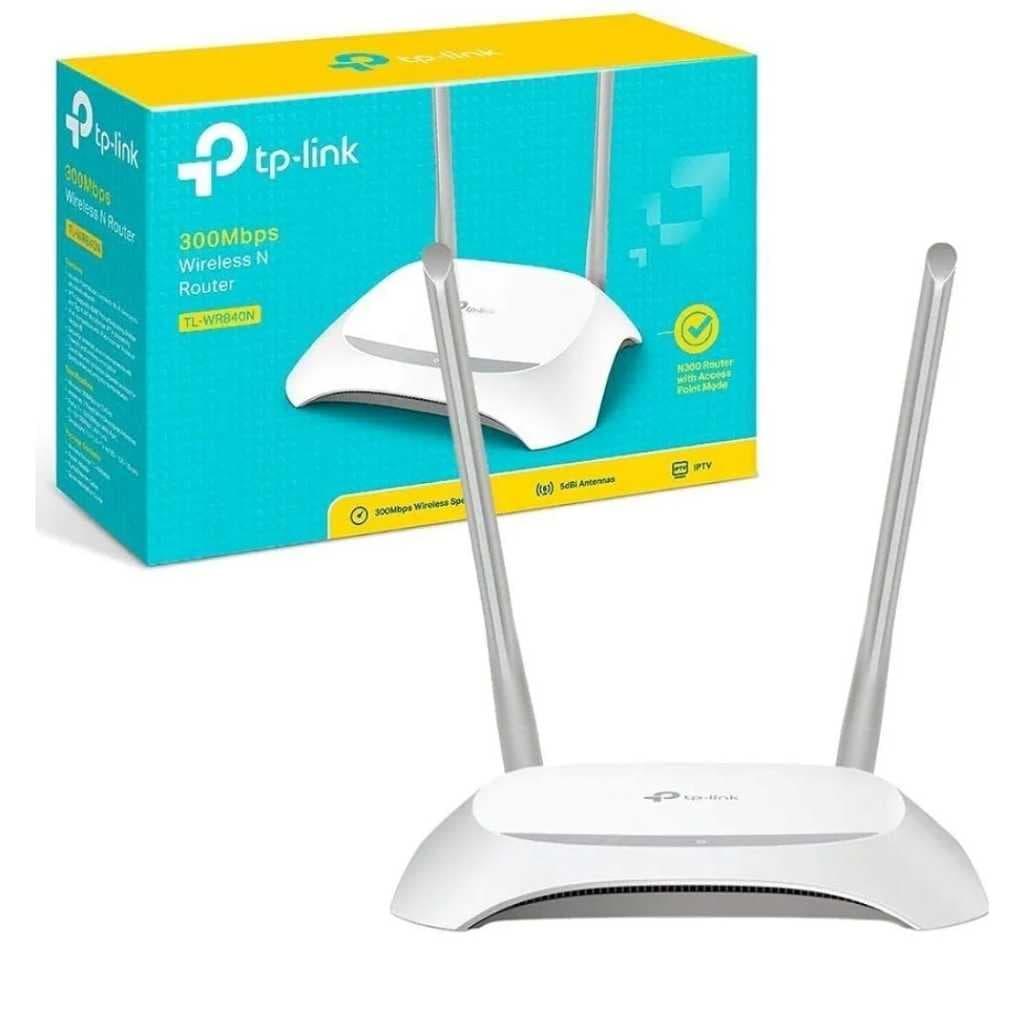 Roteador Tp-link Wifi N 300mbps Tl-wr840n
