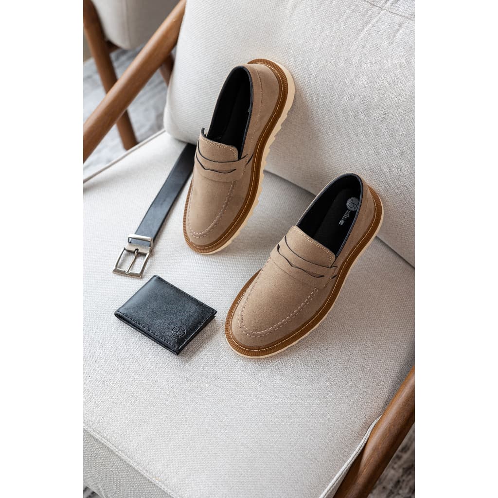 Sapato Social Oxford Giuseppe Confortável Masculino Social Brogue + Carteira e Cinto Dia dos Pais