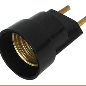 CX-700 PINO PORTA LAMPADA PRETO