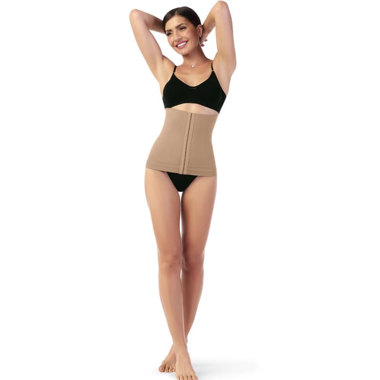 Cinta Modeladora Abdominal Sem Costura Zee Rucci