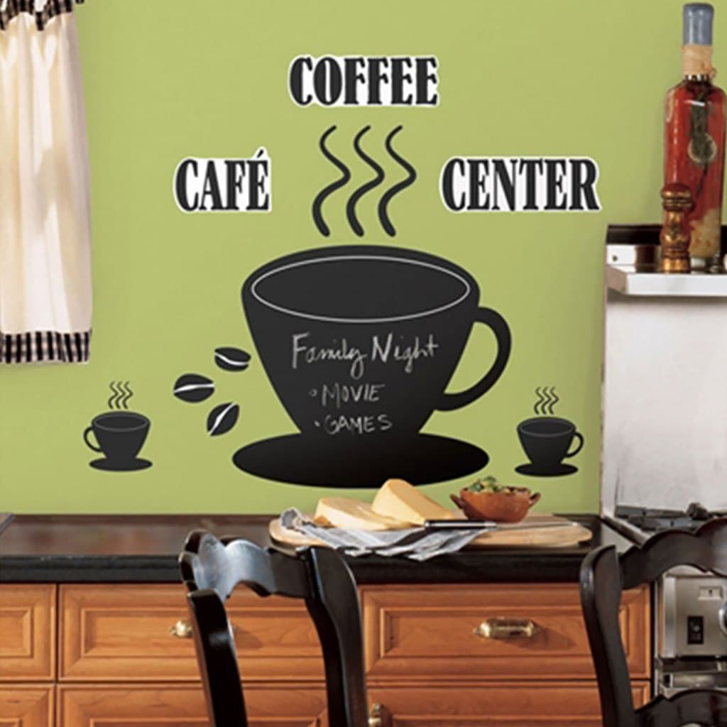 Adesivo de Parede Xícara de Café Cozinha 22 Adesivos