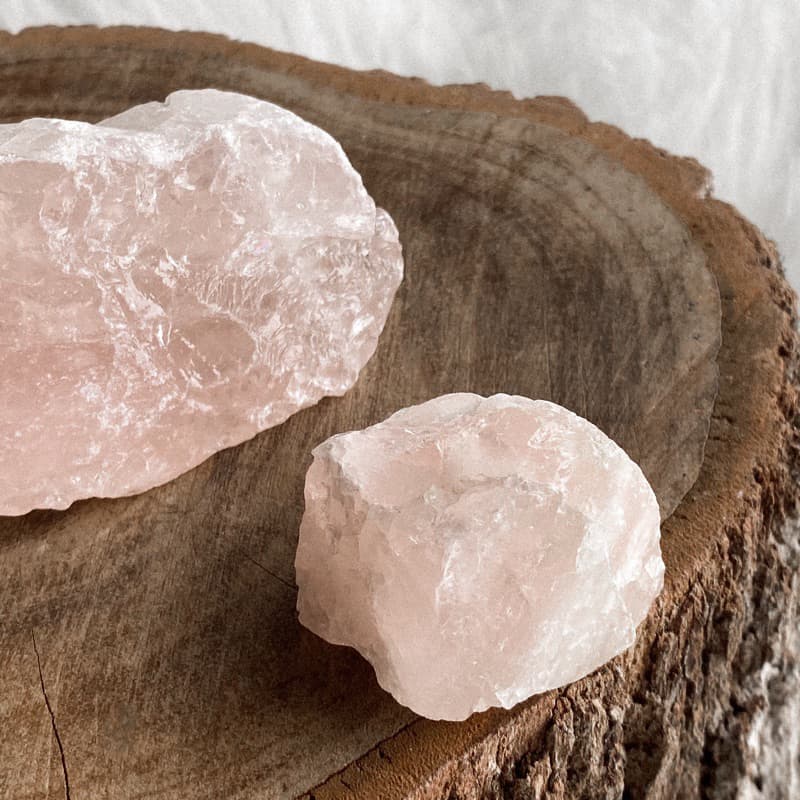 QUARTZO ROSA BRUTO - PEDRA DO AMOR INCONDICIONAL - Cristal Pedra Bruta Natural