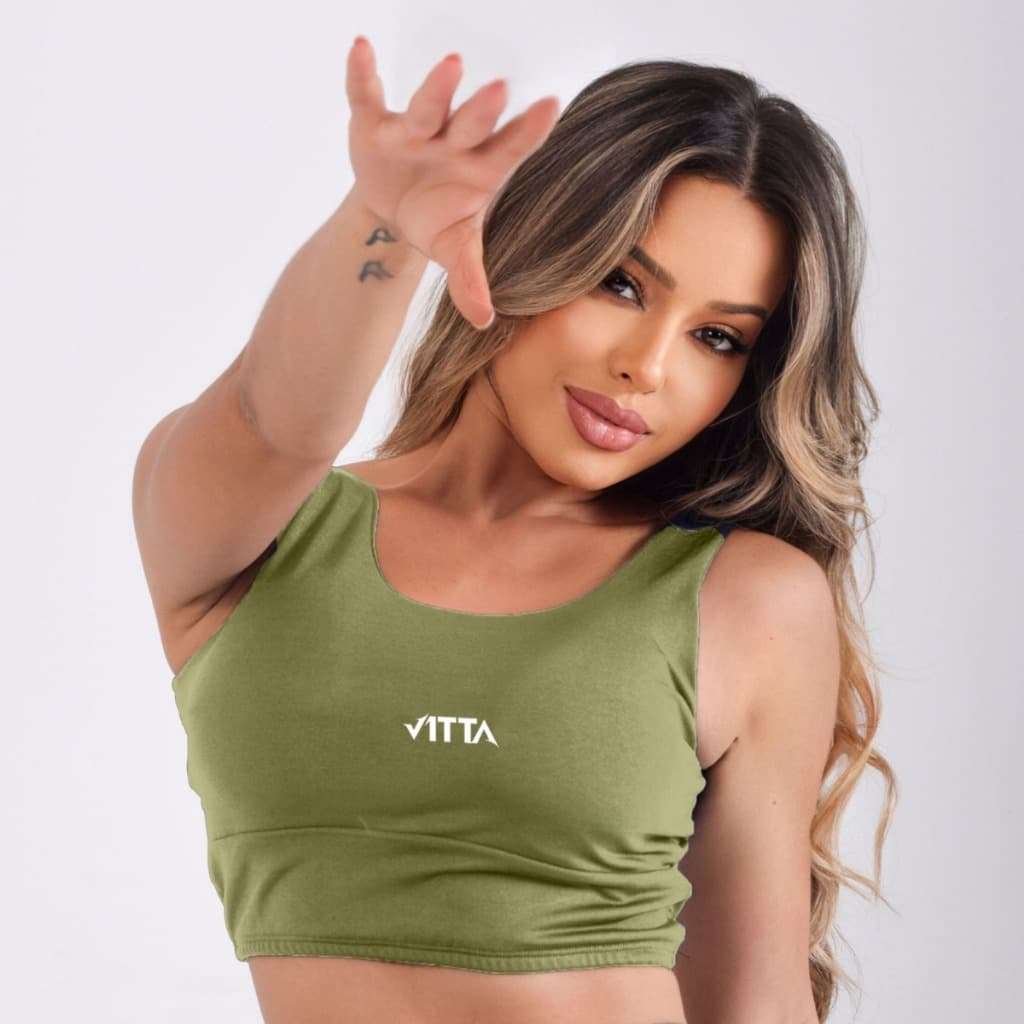 Top Fitness com Bojo V1TTA Style V Academia