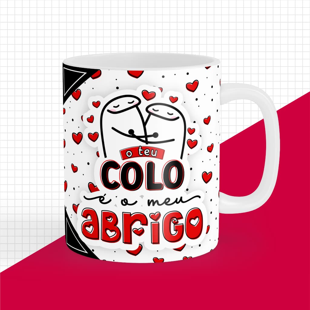 Caneca Presente de Dia dos Namorados Frase Você é o amor da minha vida