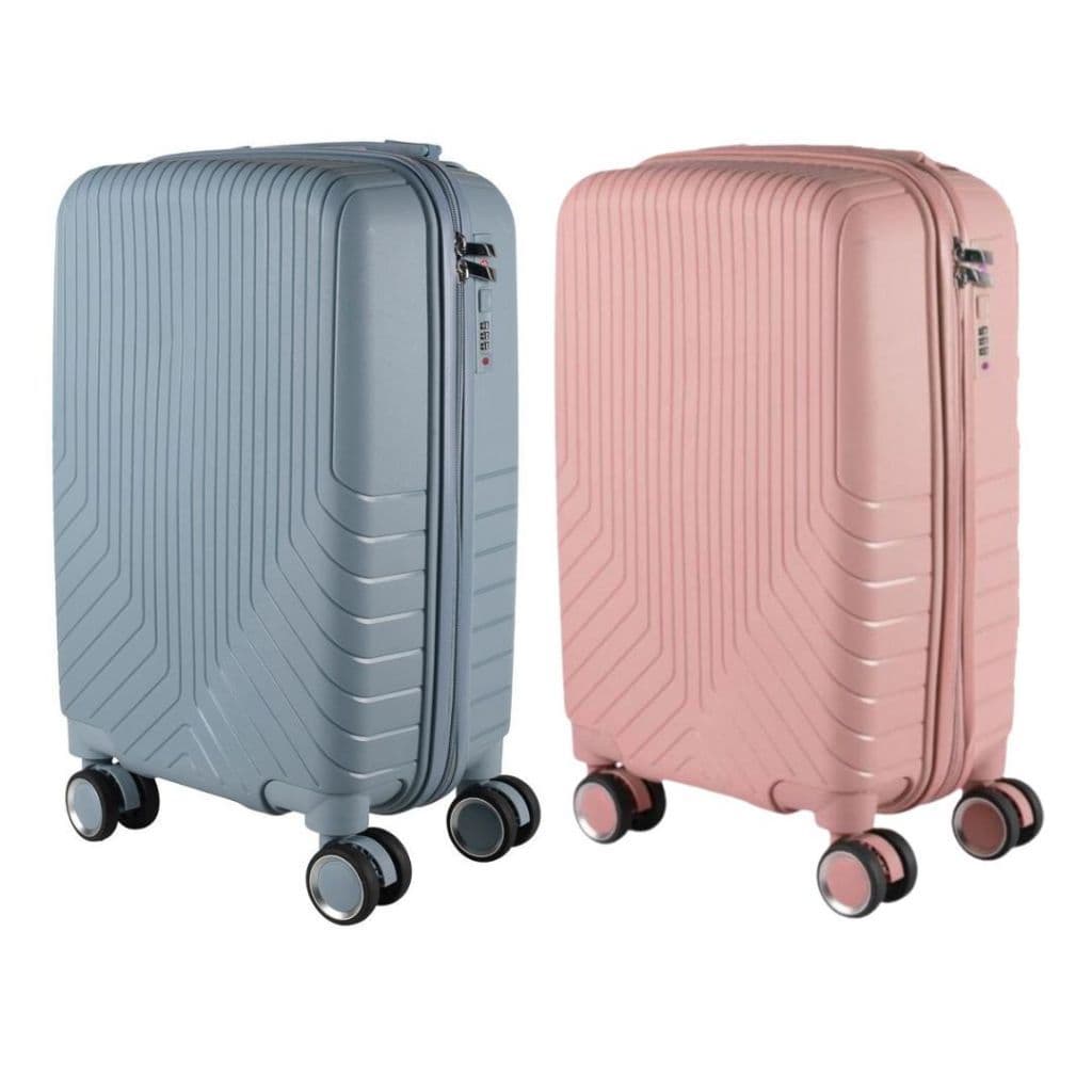 Kit 2 Malas Médias POLIPROPILENO Maldivas Capacidade 23kg; ENVIO EM MENOS DE 24HS DIAS ÚTEIS;;