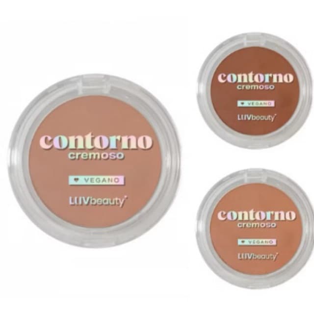 Contorno Cremoso Facial Vegano - Luv Beauty