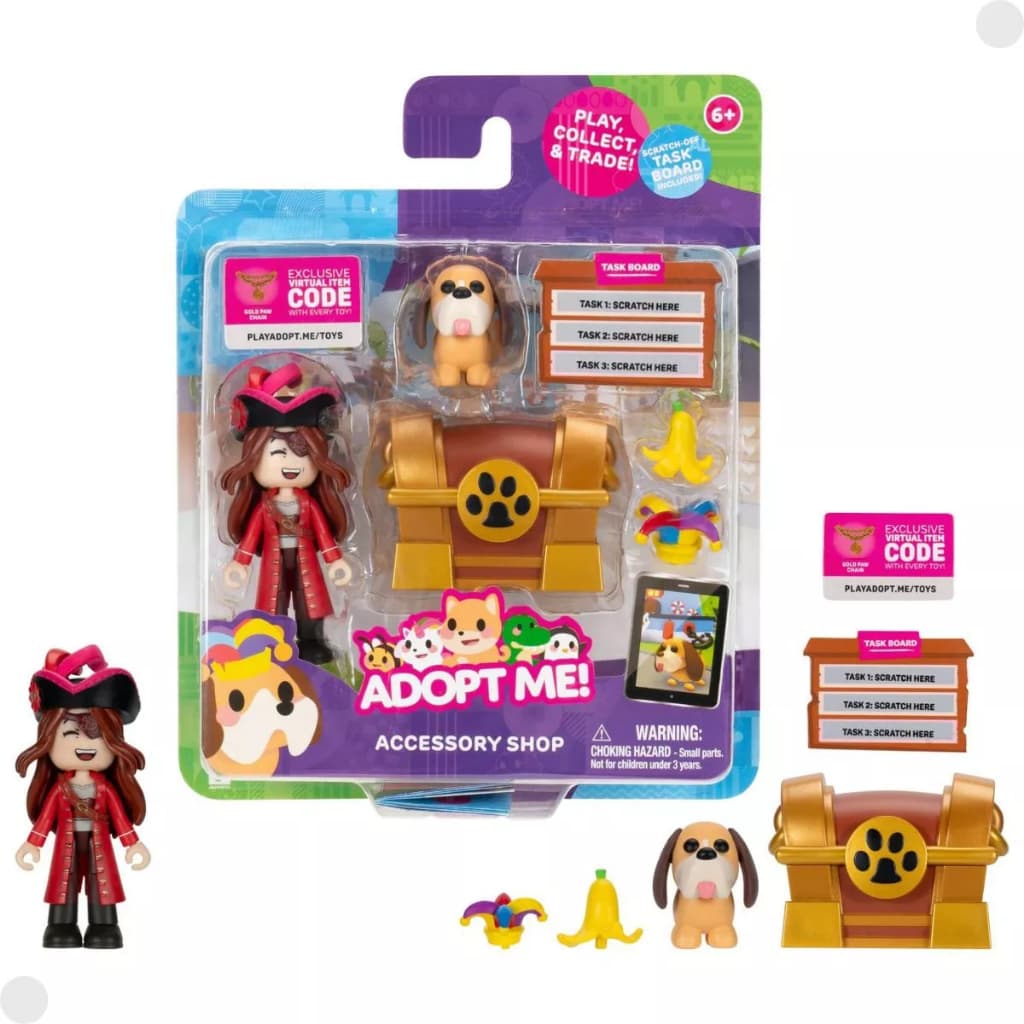 Adopt Me! Pack com 2 Bonecas Amigos e Pet  - Sunny