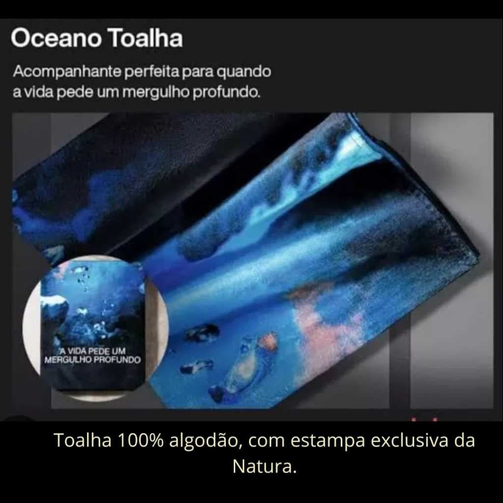 Toalha Oceano Natura