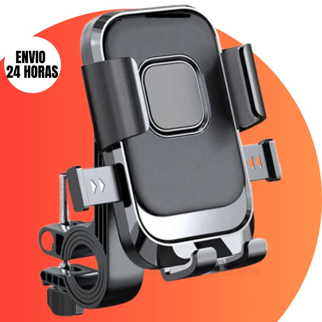 Suporte Celular Moto GPS Trava Automática Anti Queda Motoboy