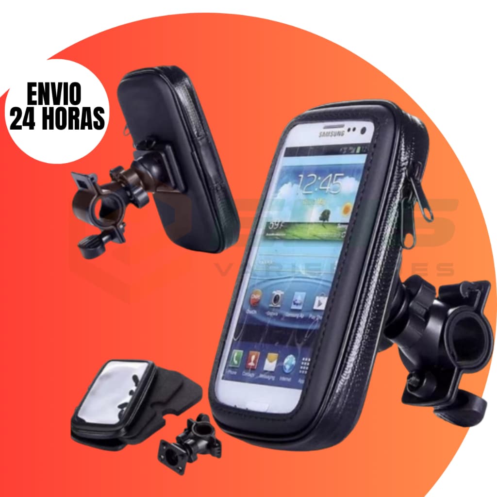 Suporte Celular GPS Moto Bicicleta Impermeável 360° MOTOBOY