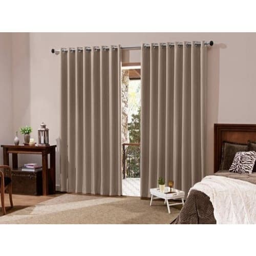 Cortina Roma Para Quarto e Sala 3,00 X 2,20 Tecido Liso