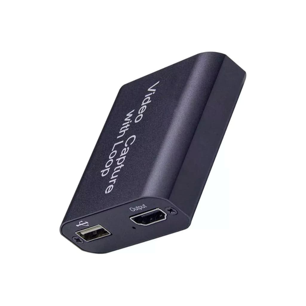 Adaptador Placa Captura Usb 2.0 P/ Hdmi (with Loop) Ref. Uv-04