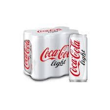 Pack 6 Refrigerante Coca Cola Light 310 ml