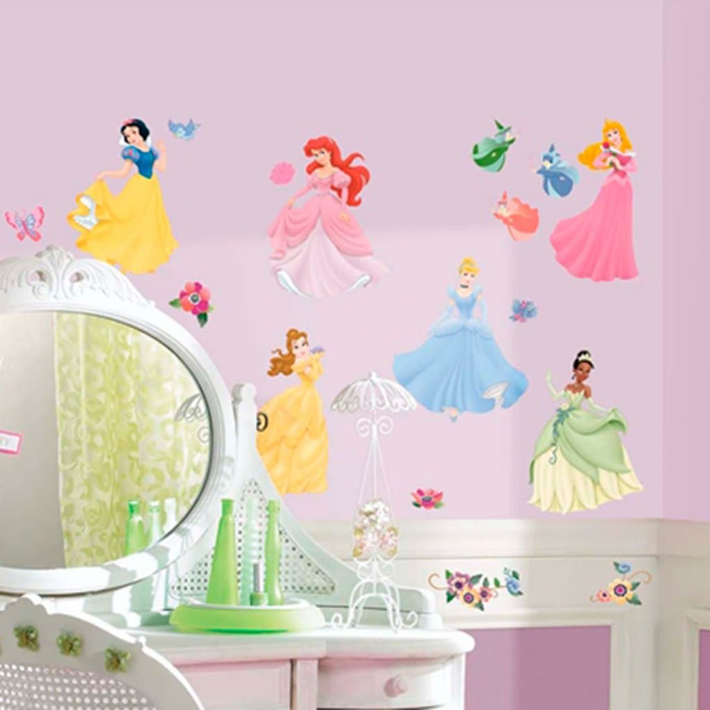Princesas Disney Adesivo de Parede Infantil