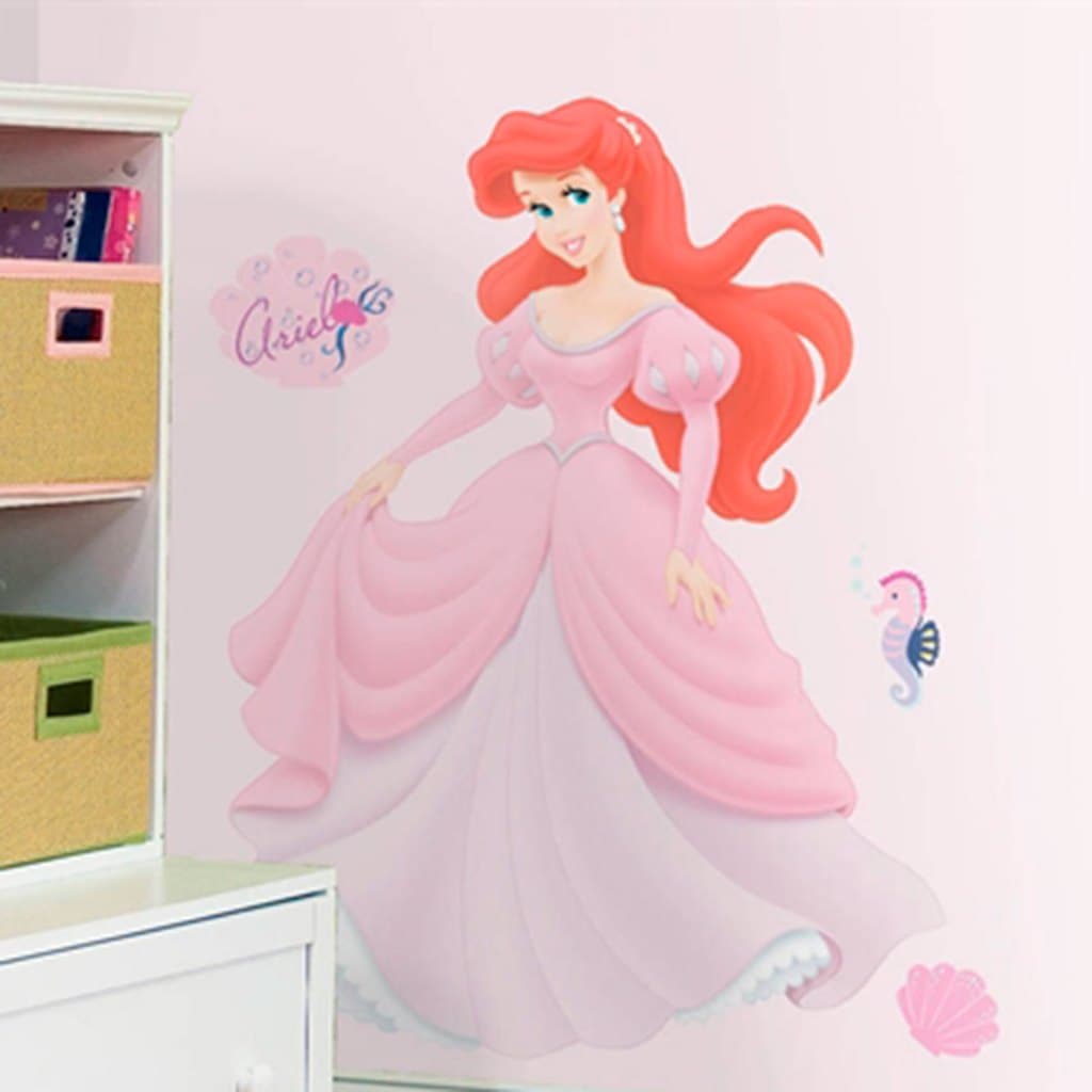 Princesa Ariel Disney Adesivo de Parede Infantil