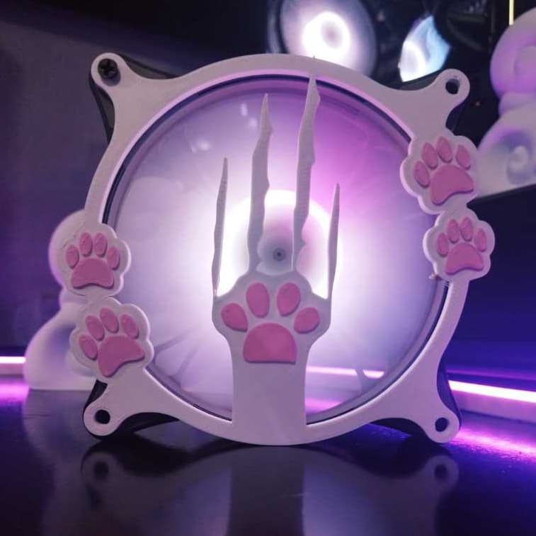Grade Para Fan 120mm Pata De Gato Cover Fan 120mm Arranhão