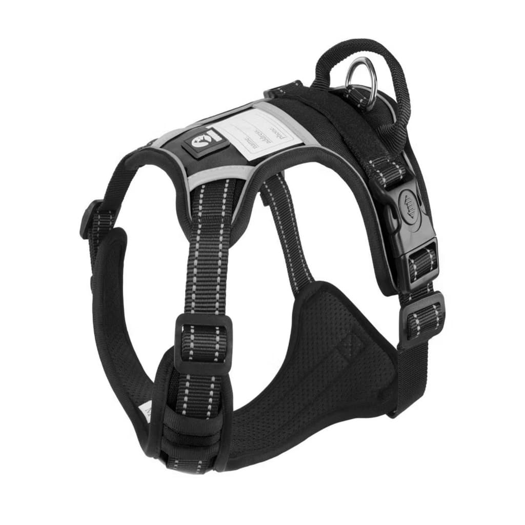 Conjunto de coleira para animais de estimação com crachá perdido, adequado para cães grandes! (7,5kg-50kg)