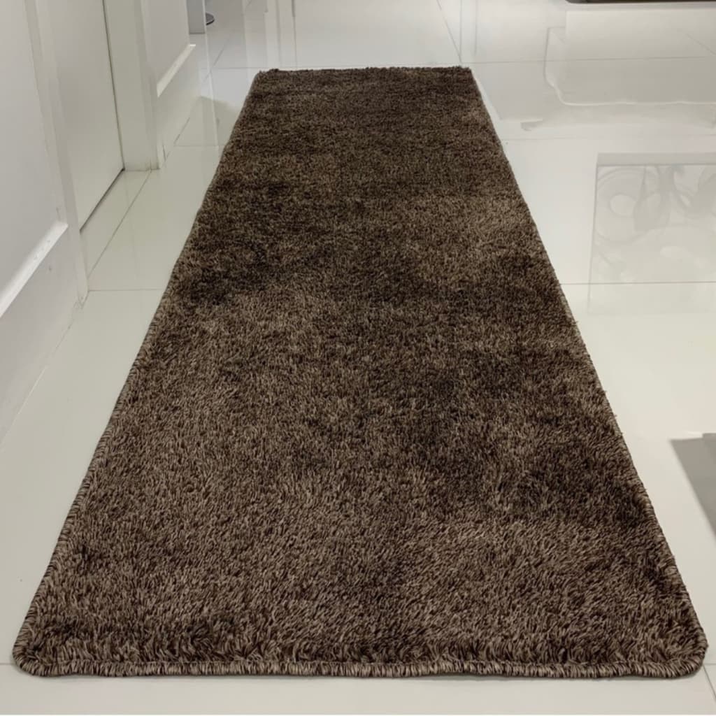 Tapete Passadeira Antiderrapante Sala Quarto Pelo Macio Apolo 66 x 200cm