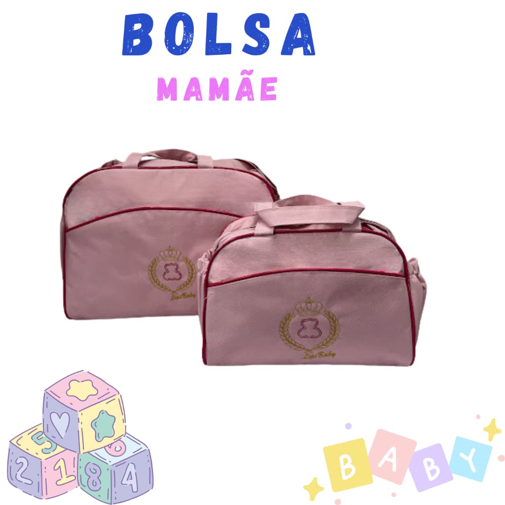 Kit Mamãe Prática: Frasqueira e Bolsa Estilosa para Bebê
