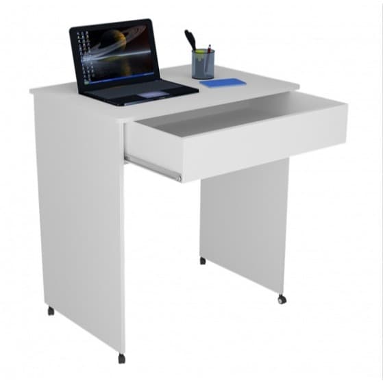 Escrivaninha Mesa de Computador Notebook Rodizios Quarto PC