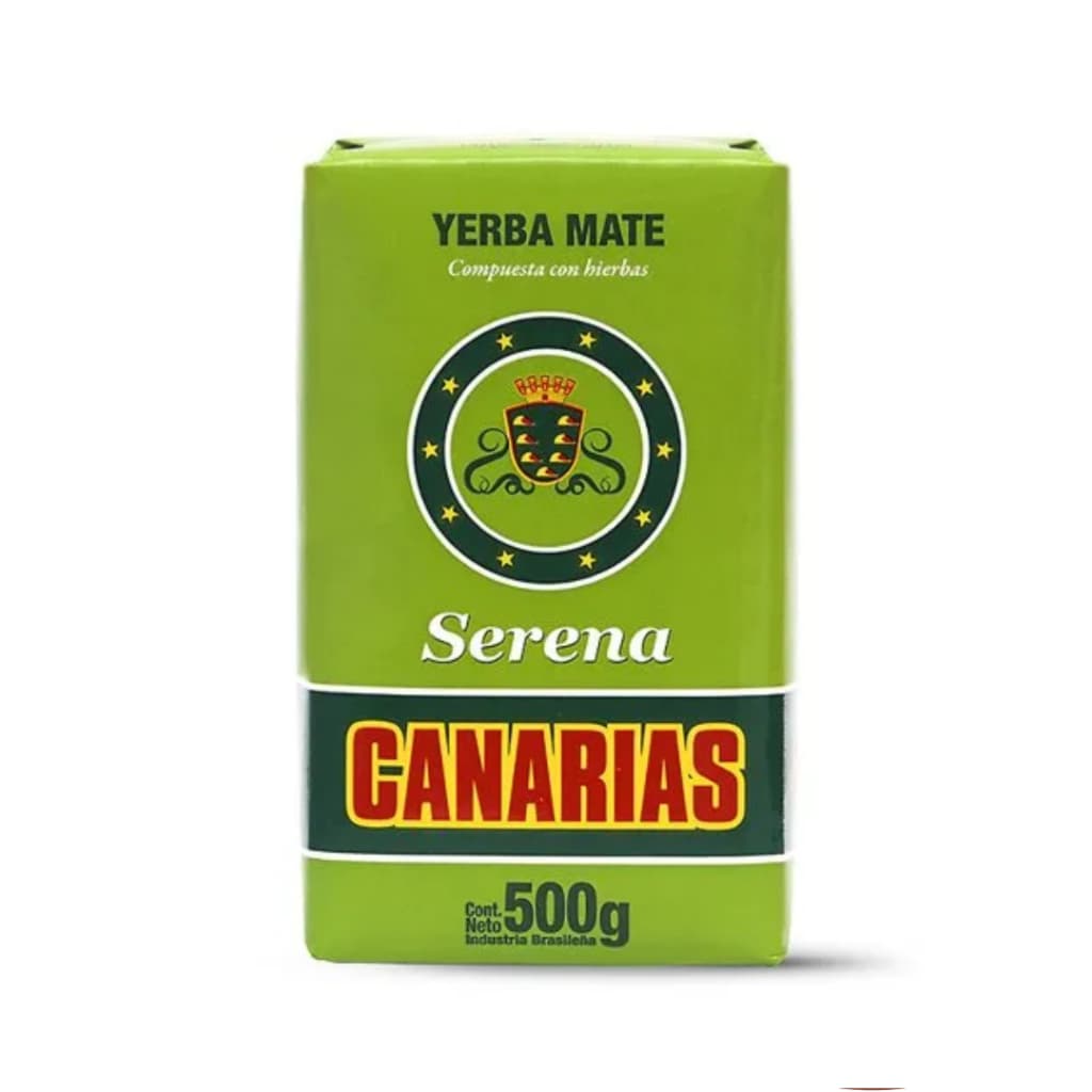 Erva Mate Chimarrão Canarias Serena 500gr Padrão Uruguaio Yerba Mate