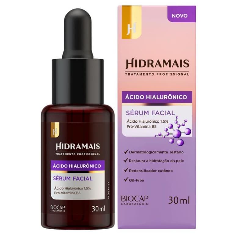Sérum Facial Ácido Hialurônico 30ml Hidramais