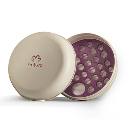 Saboneteira Crer Para Ver Natura 90g redonda