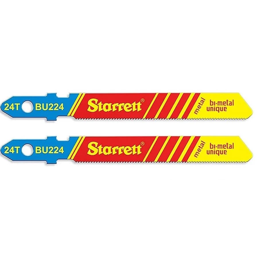 2 Lâminas P/ Serra Tico-tico Metal Bu224 Starrett