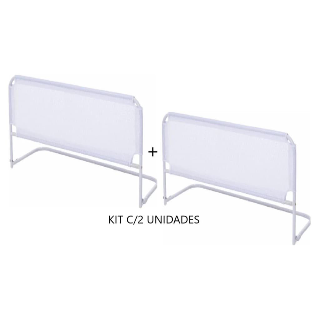 KIT 2 UNIDADES DE GRADE DE PROTEÇÃO PARA CAMAS - SERVA PARA CAMA BOX - 6 TAMANHOS