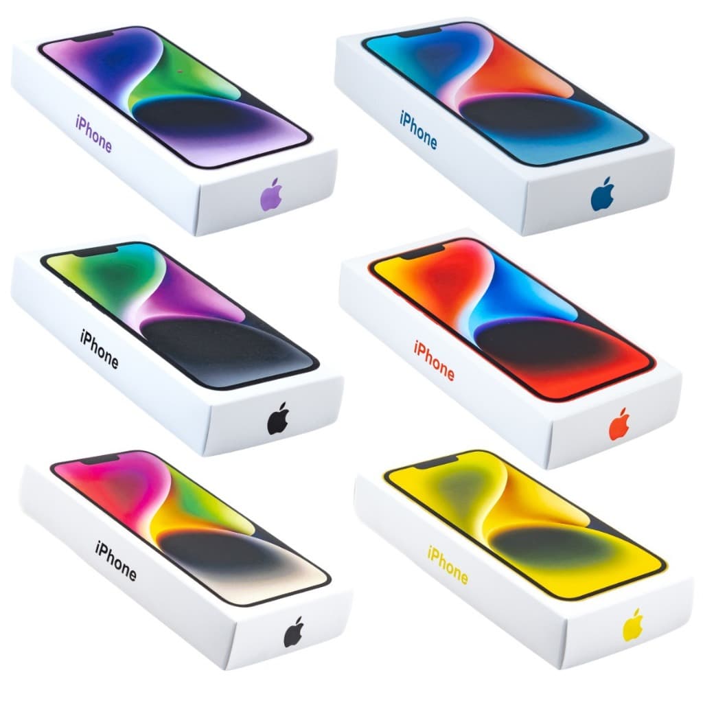 kit 10 Caixa Genérica para iPhone 14 e 14 Pro Max - Personalizável, Alta Qualidade, Vazia e Disponível em Várias Cores