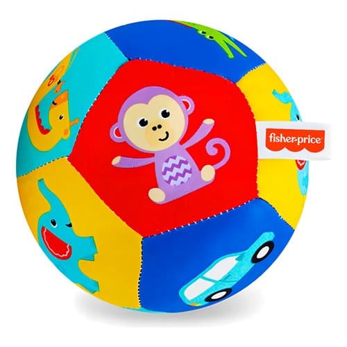 Bola infantil mordedor brinquedo criança fisher price