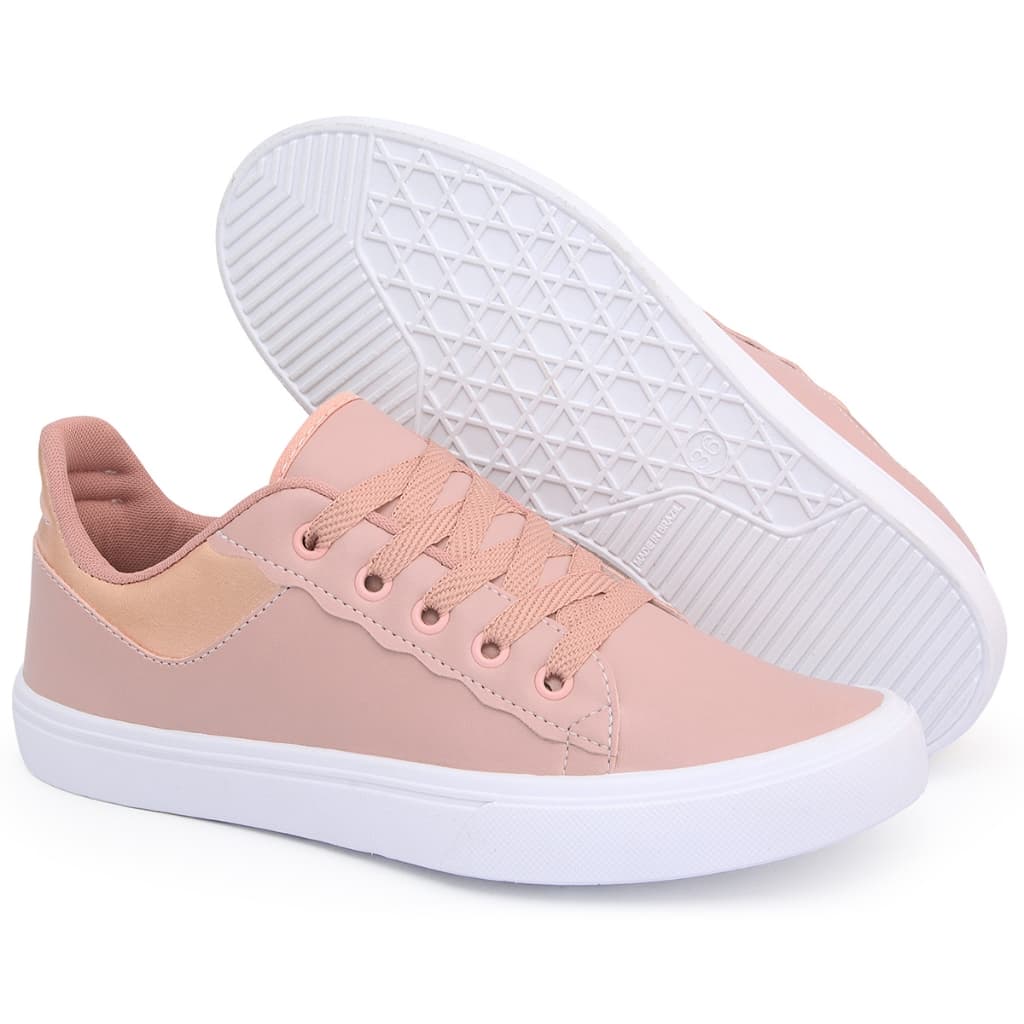 Tênis Feminino Sapatênis Casual FXB Conforto Leve Macio SAB7