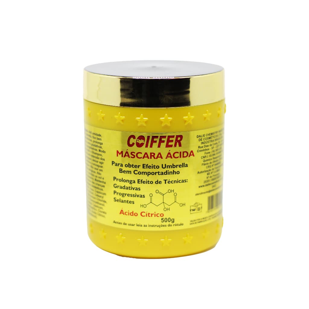 ACIDIFICANTE PARA CABELOS DANIFICADOS COIFFER 500G