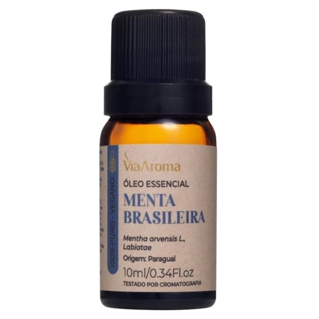 Óleo Essencial Menta Brasileira 10 ml - Via Aroma