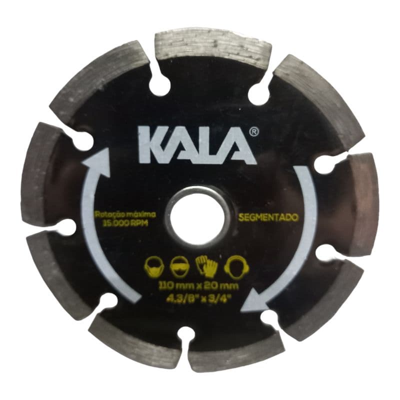 disco de corte diamantado e segmentado p/alvenaria,concreto,rebocos,etc