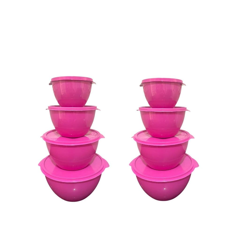 Kit Saladeiras Potes Hermeticos 8 Pçs ou 4 Pçs Promoção