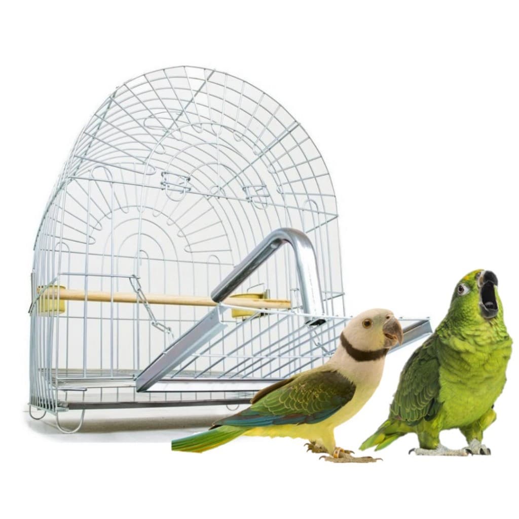 Gaiola Soplex Grande Casa Para Papagaio Grande Maritaca Loro Cacatua Ring Neck Comedouro