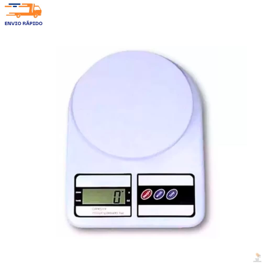 Balança de Cozinha Digital Alta Precisão Medida Certa 10kg