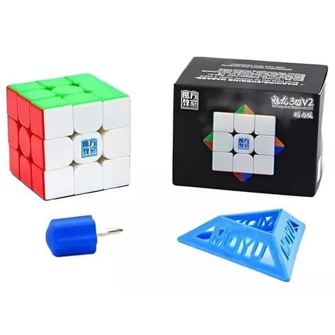 Cubo mágico magnético Moyu Meilong 3M 3x3x3 Profissional