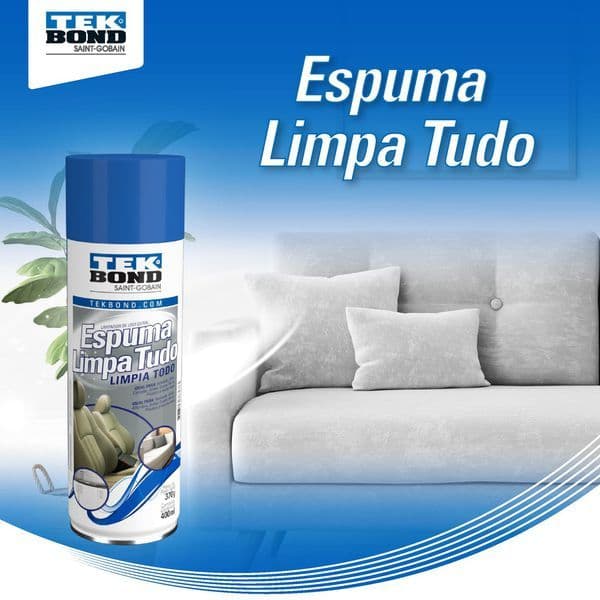 Espuma Limpa Tudo 400ml 370G - Tekbond
