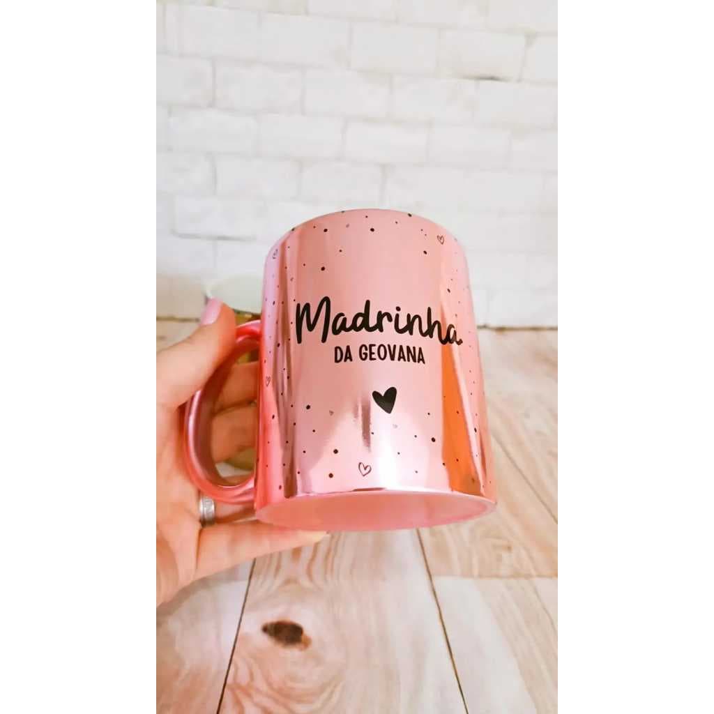 Caneca Cromada Personalizada