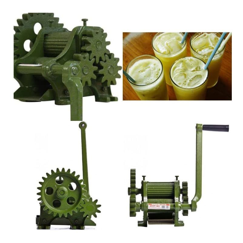 Engenho de Cana Manual com Regulagem Botini B60 - Moedor de Cana Profiss para Caldo de Cana Fresco