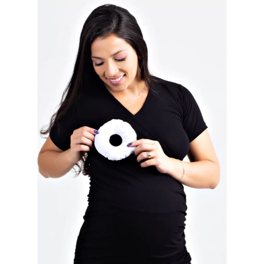 Kit Par Protetores para Seios Rosquinhas Amamentação