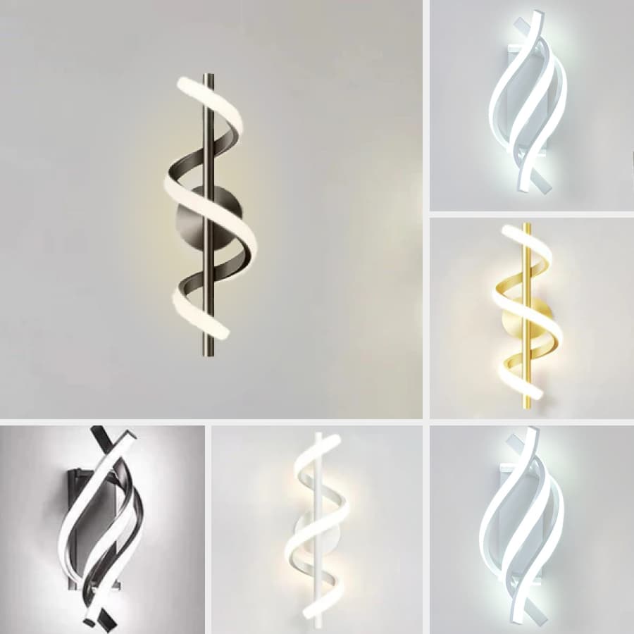 Arandela Interna, Luminária De Parede, Vários Modelos, Led, 3 Cores em 1
