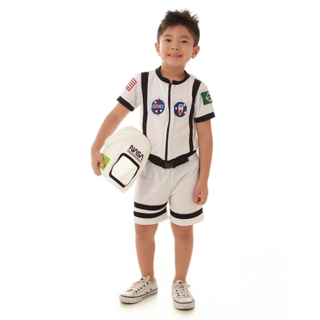 Fantasia Muvilê, Astronauta Curto Com Capacete