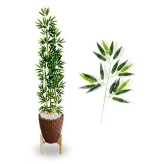 Planta Artificial Bambu Com Vaso Casa & Decoração Atacado