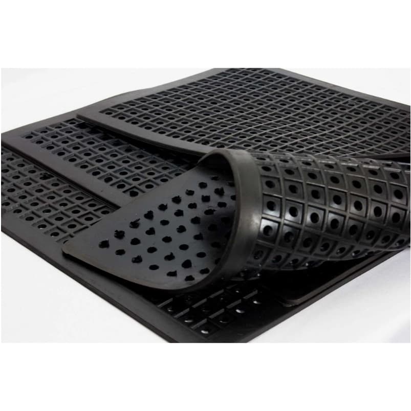 Tapete de Banheiro Antiderrapante Borracha Para Box e Áreas Úmidas 42x30cm