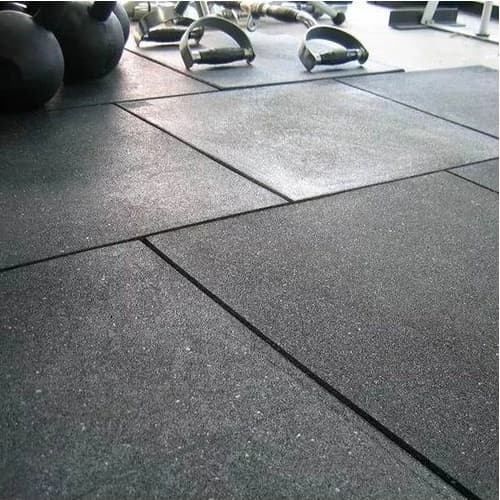 Piso De Borracha Preto 11mm Academia Crossfit Playground Anti Impacto