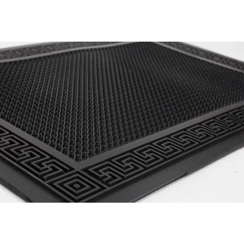 Tapete Capacho de Borracha Anti-derrapante Porta Entrada Decorativo  51 x 37cm