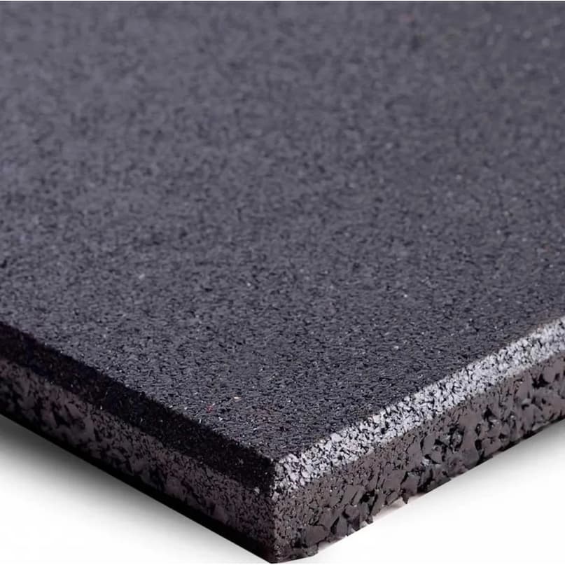 Piso De Borracha 20mm Preto Academia Crossfit Playground